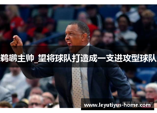 鹈鹕主帅_望将球队打造成一支进攻型球队